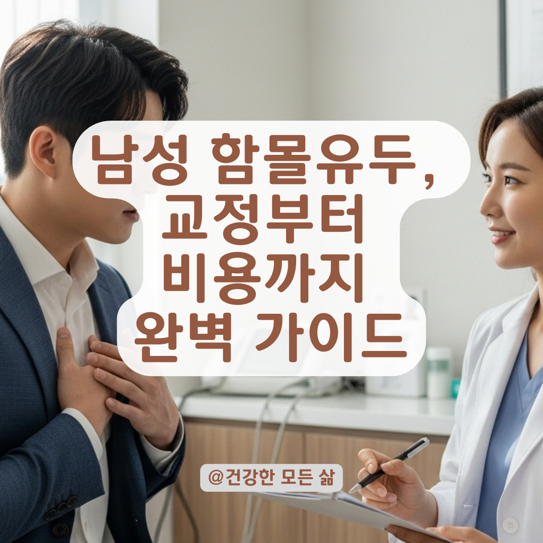 남성 함몰유두 치료, 평균 비용과 치료 과정까지 한눈에 정리.