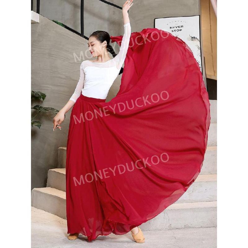 한국무용풀치마 의상 연영과입시복 스커트 워십복 현대무용