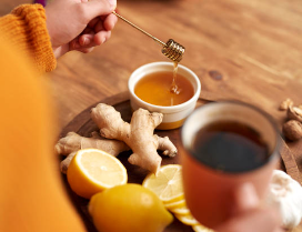 꿀 레몬 차