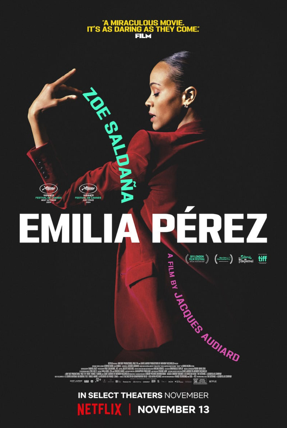 영화 <에밀리아 페레즈> 포스터 사진