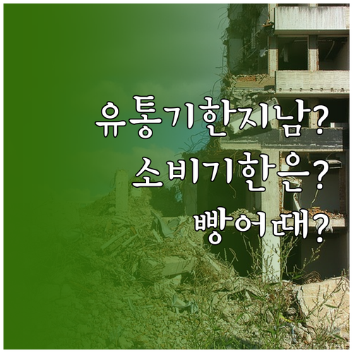 소비기한제 적용 빵 유통기한 지나면 ..