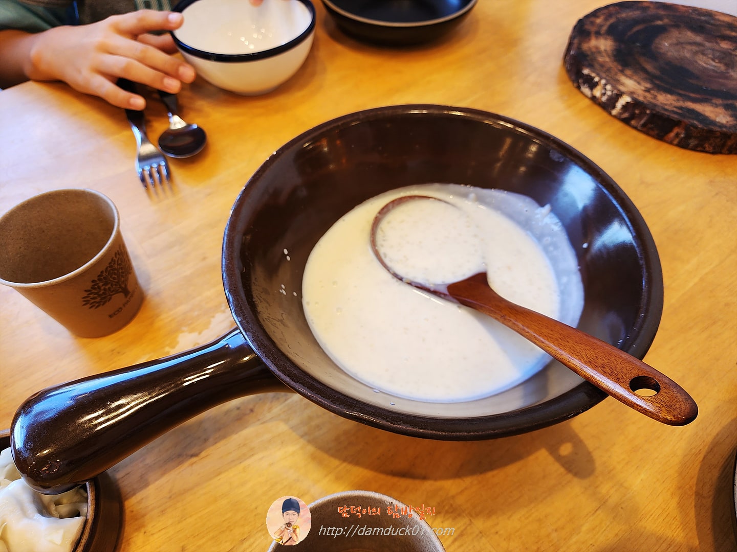 크림 누룽지 수프