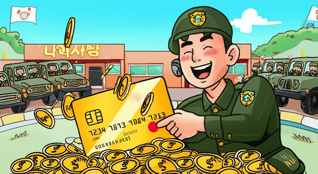 군인 월급 150만원! 나라사랑카드가