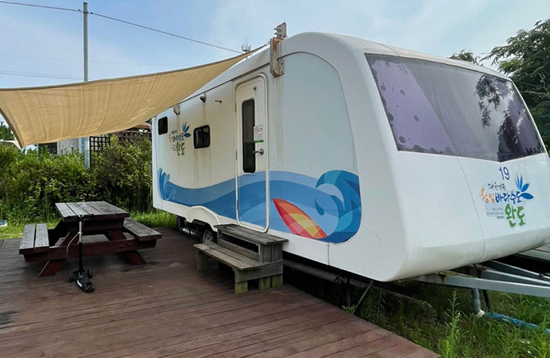 완도 명사십리 오토캠핑장 소개