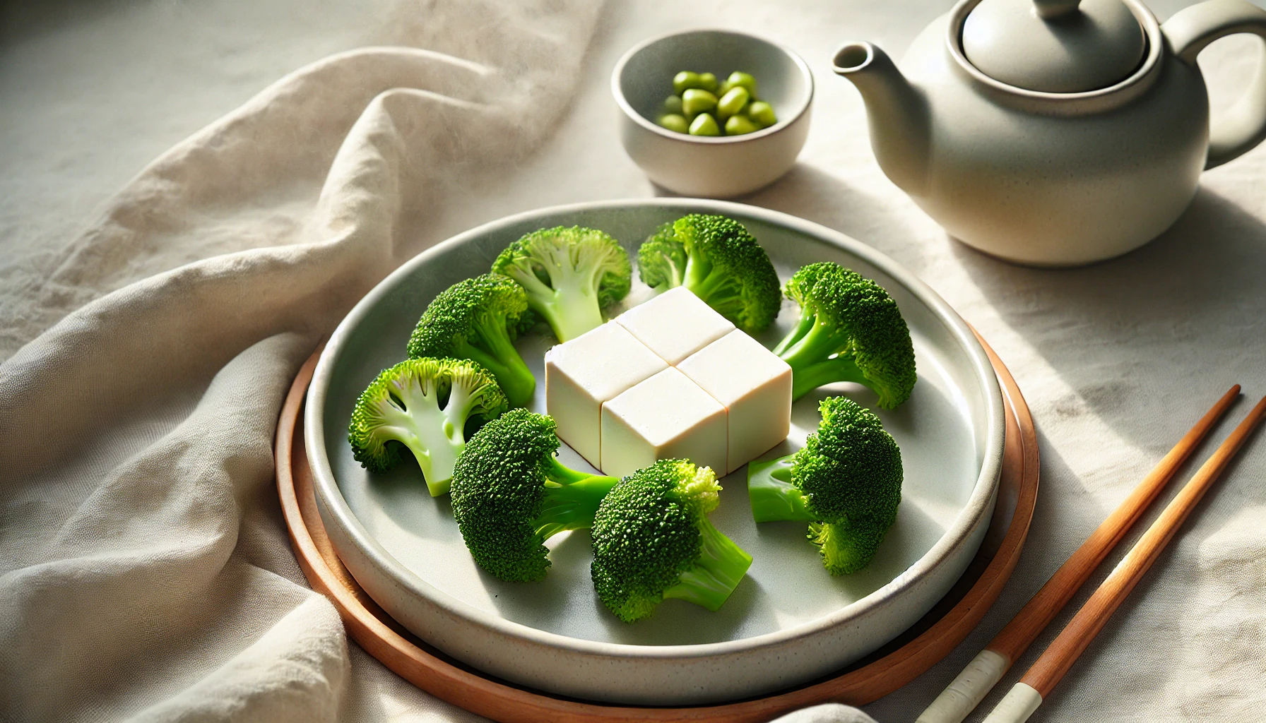 브로콜리와 두부