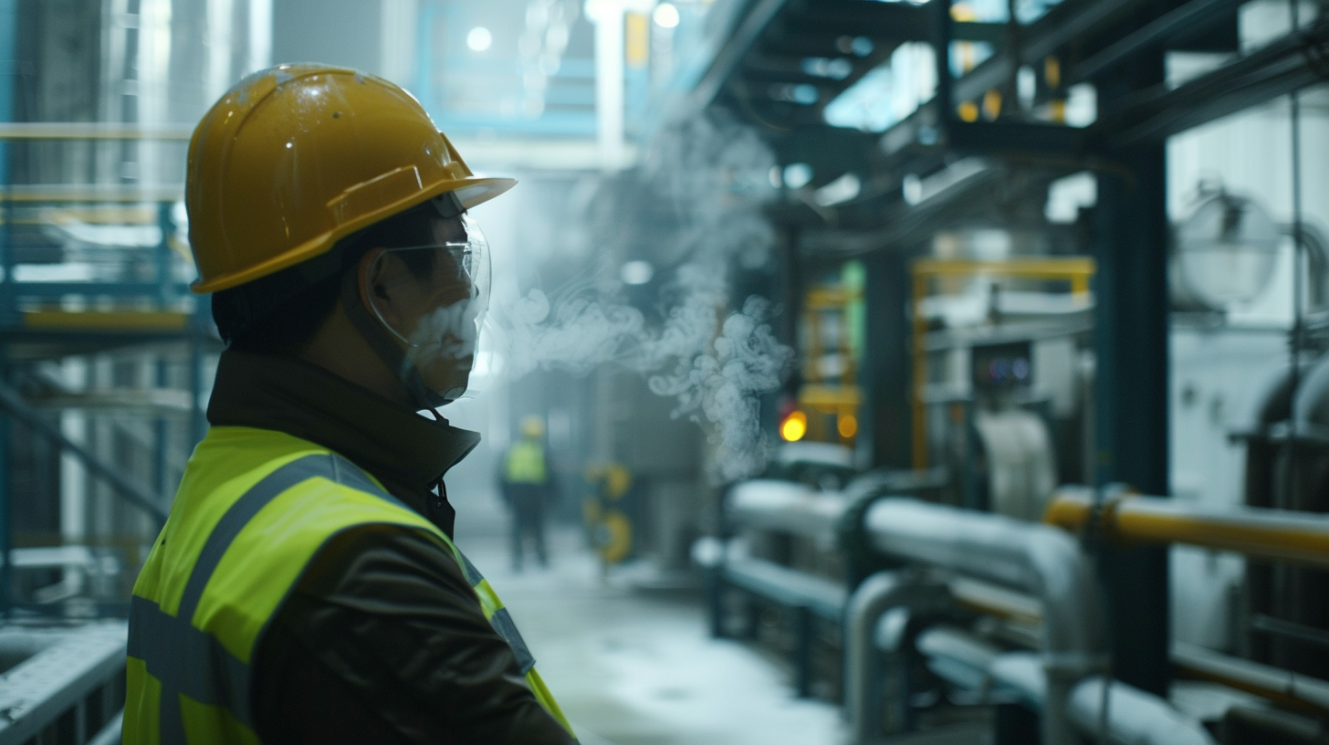 기온 급강하로 생산중단 (한파, 제조라인, 문제)