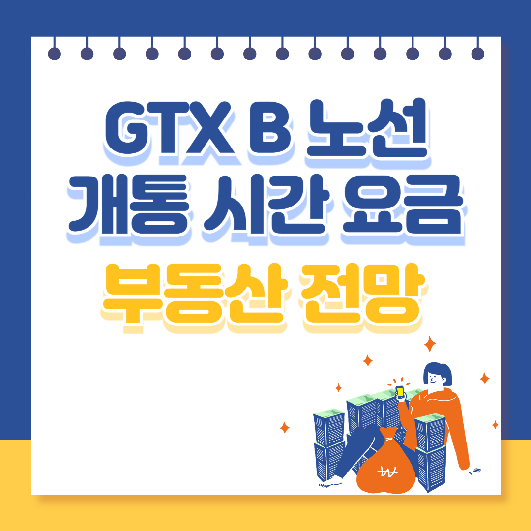 GTX B 노선과 부동산 전망