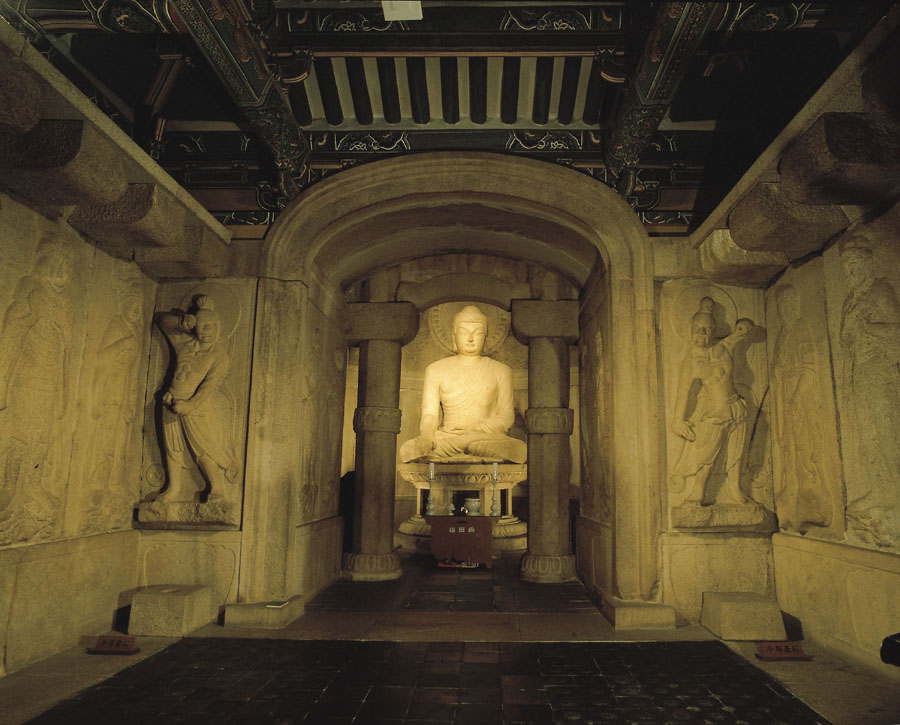 석공 장인의 돌다루기