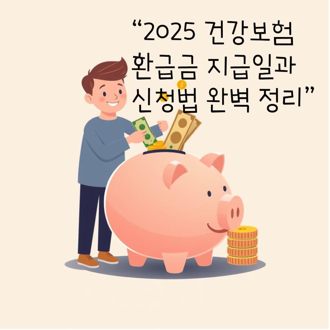 &ldquo;지급 시작! 2025 건강보험 환급금 확인 안 하면 손해&rdquo;