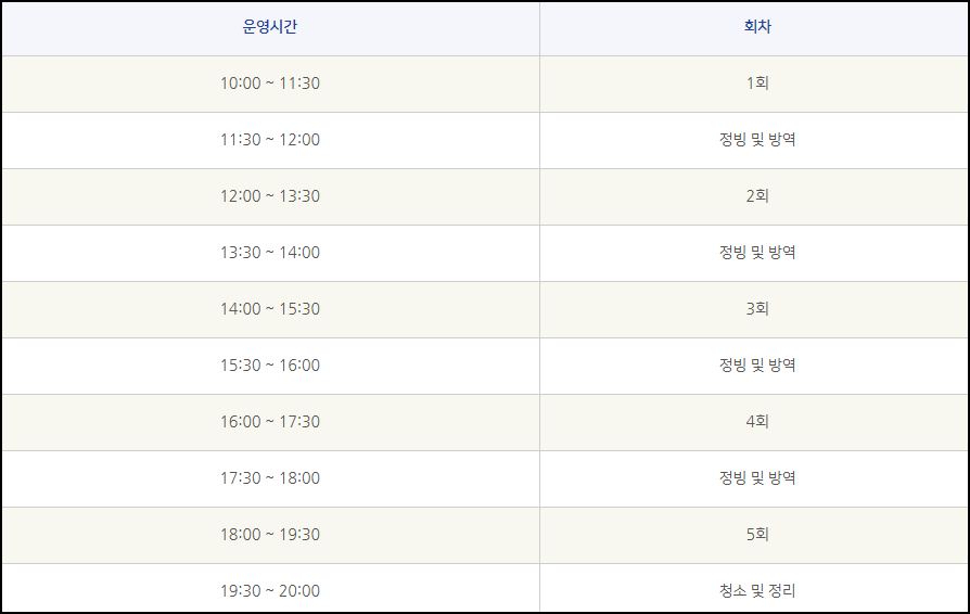 왕피천 아이스링크 운영시간