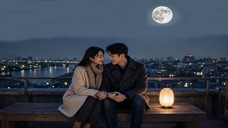 <img src=&rdquo;round-moon-evening-together.jpg&rdquo; alt=&rdquo;둥근 달이 떠오른 저녁 가까운 사람과 함께 걷는 따뜻한 풍경&rdquo;>