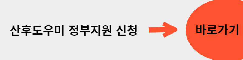 산후도우미 정부지원신청