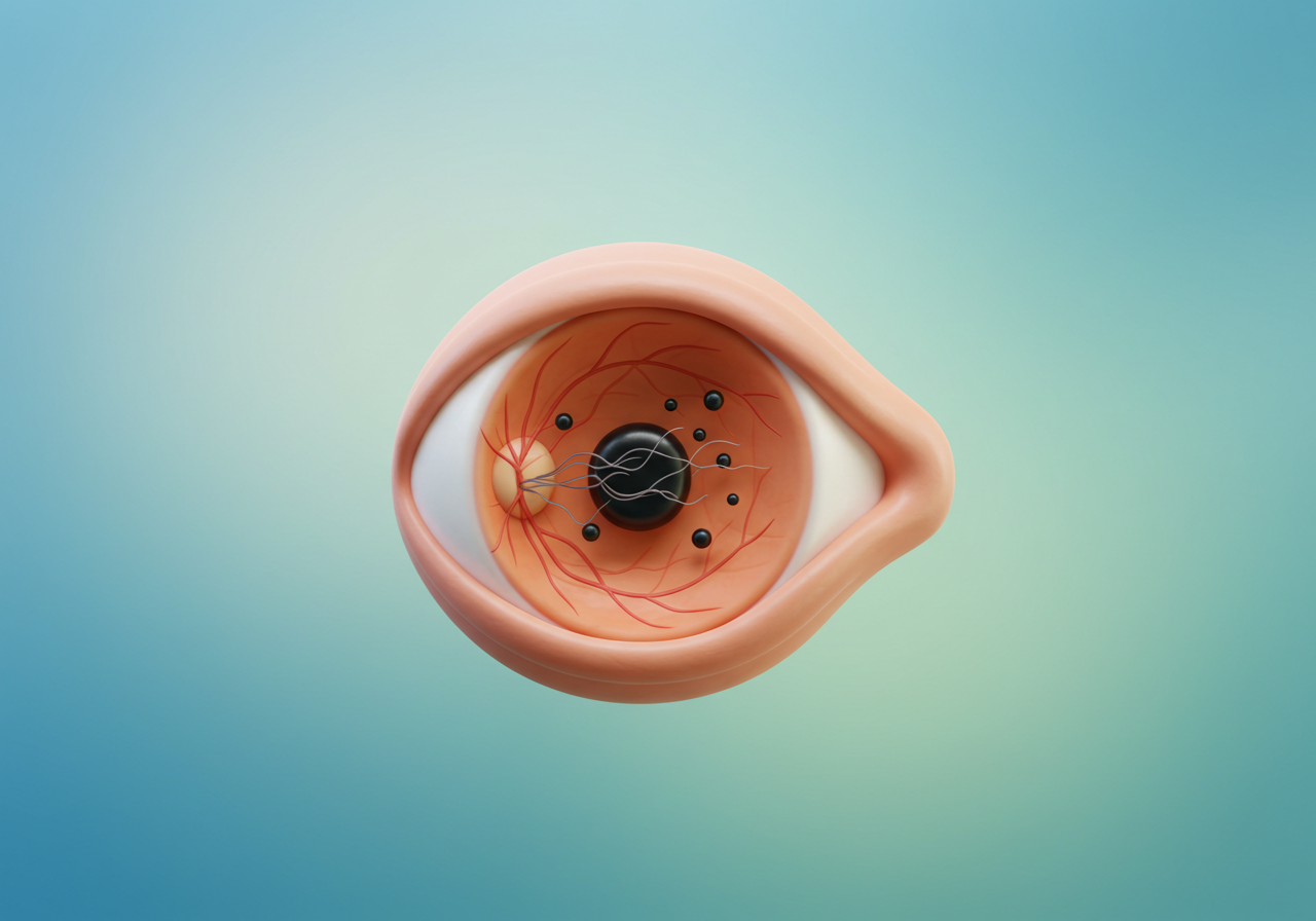 비문증 원인 7가지와 눈앞에 떠다니는 점의 비밀