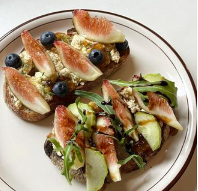 무화과 두부 크림치즈 베이글