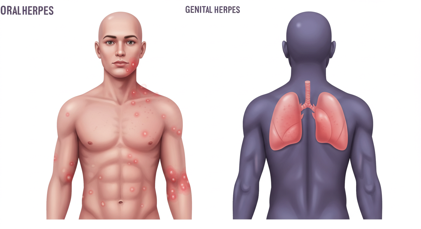 성병&amp;#44; 입술 포진&amp;#44; 생식기 포진