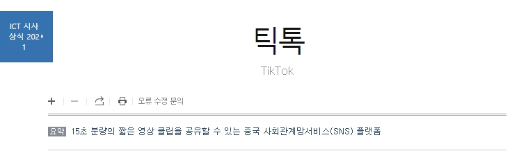 틱톡의 전세계 서비스 현황과 가입자 수, 기업 가치 정보