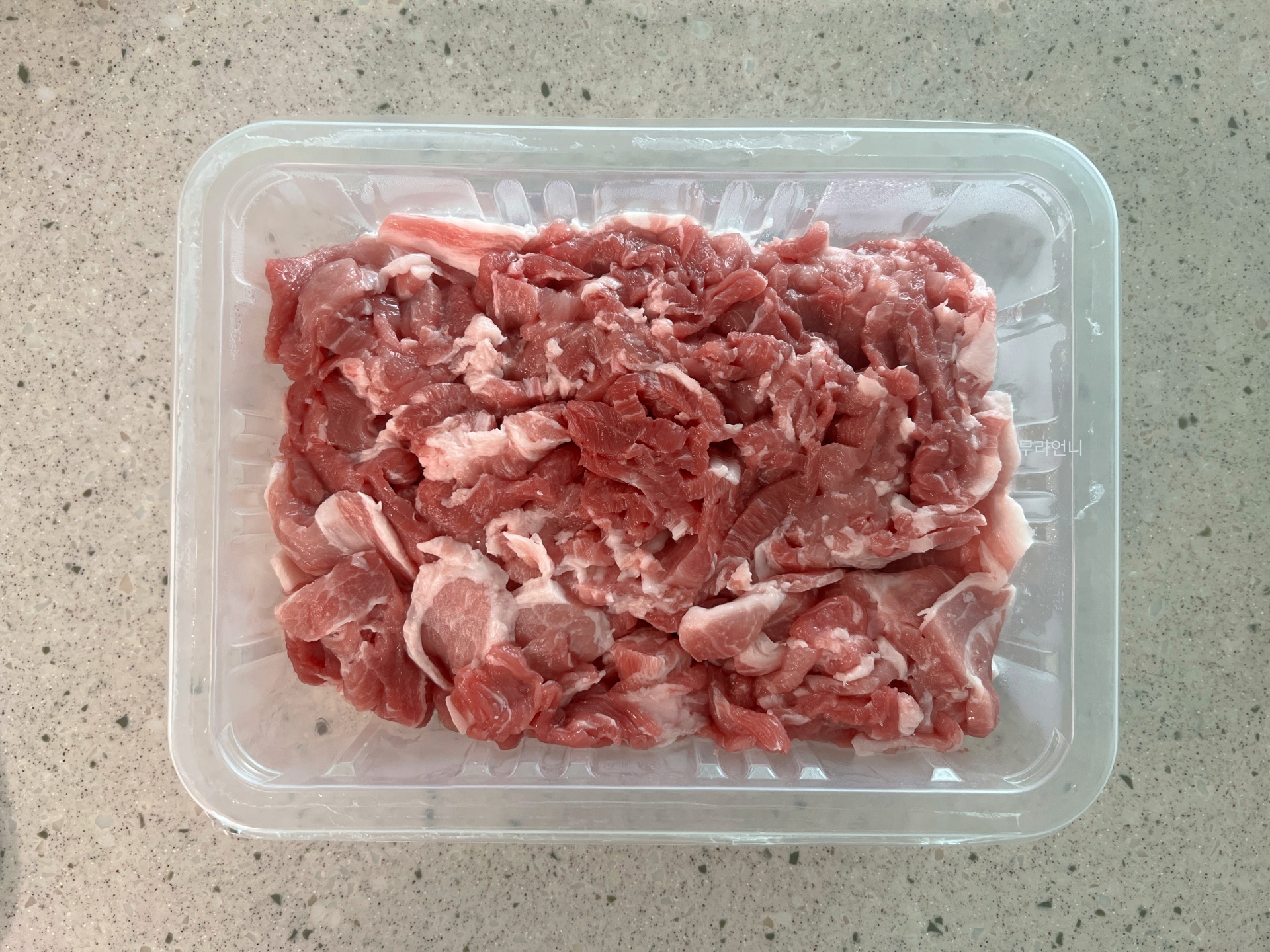 간장제육볶음 만들기 - 불고기용은 앞다리살로 준비했어요