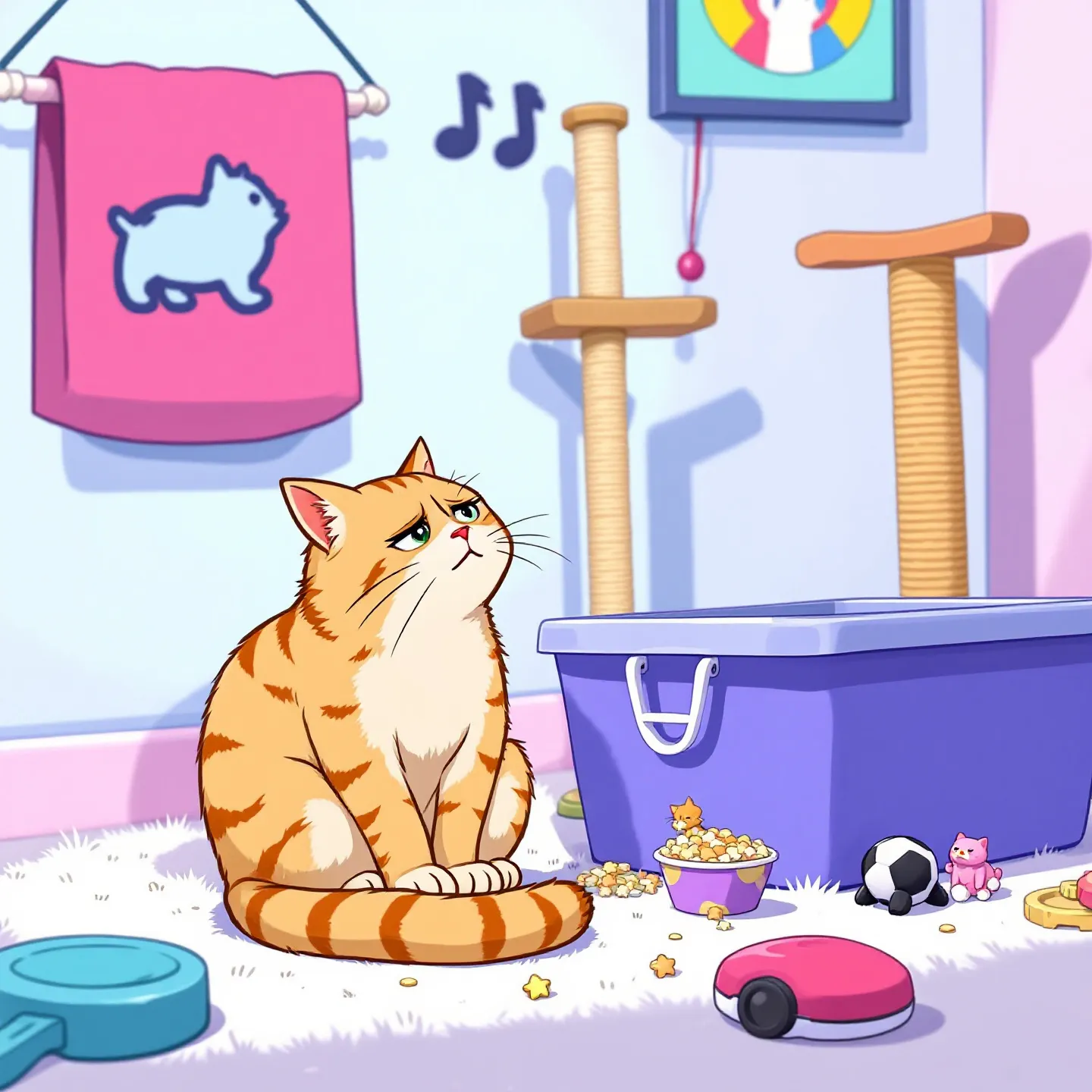 고양이가 화장실 모래를 거부할 때 대처법