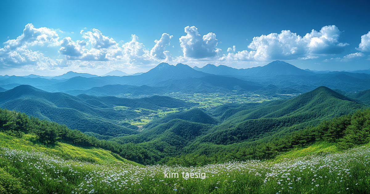 계방산의 사계절