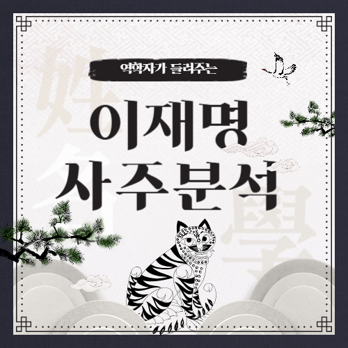 이재명의 사주 분석