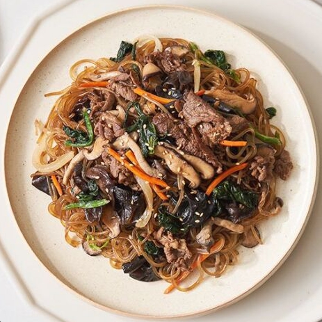 한국의 고구마 요리 잡채