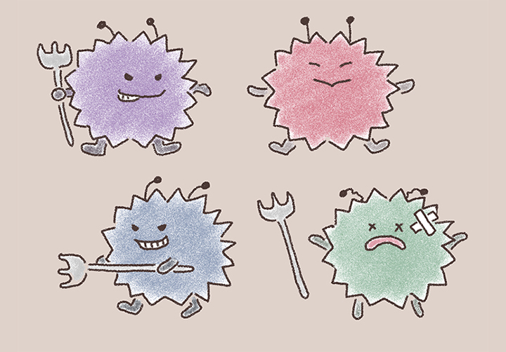 세균이-침투하는-모습