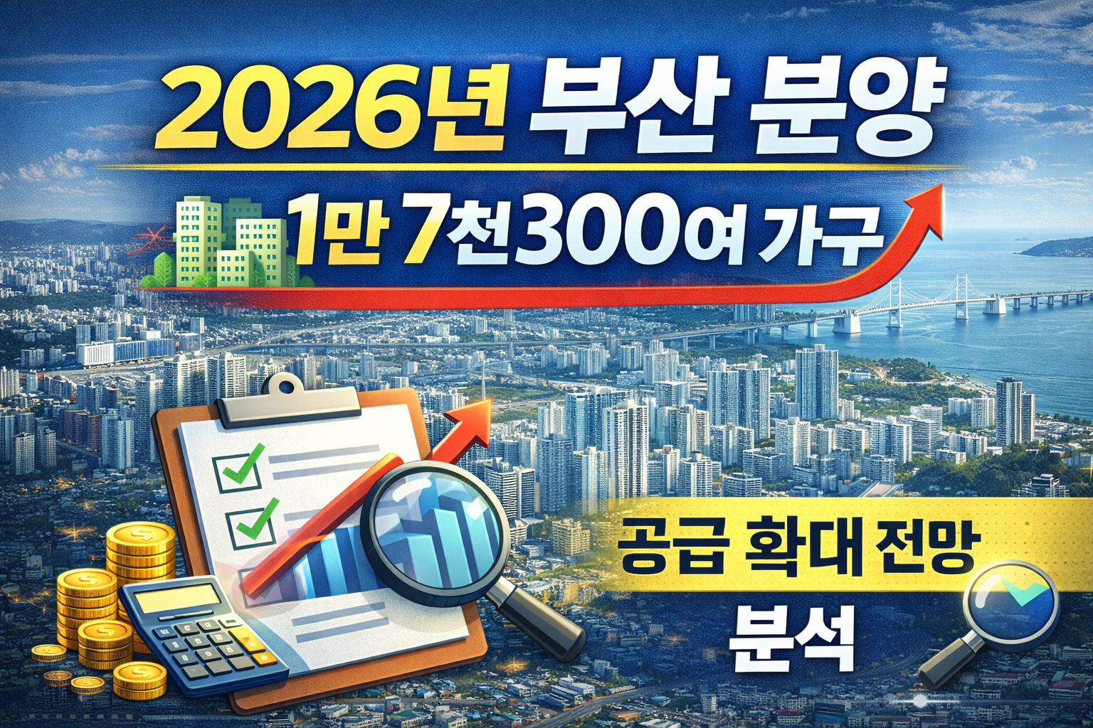 2026년 부산 분양 아파트 1만7천 가구