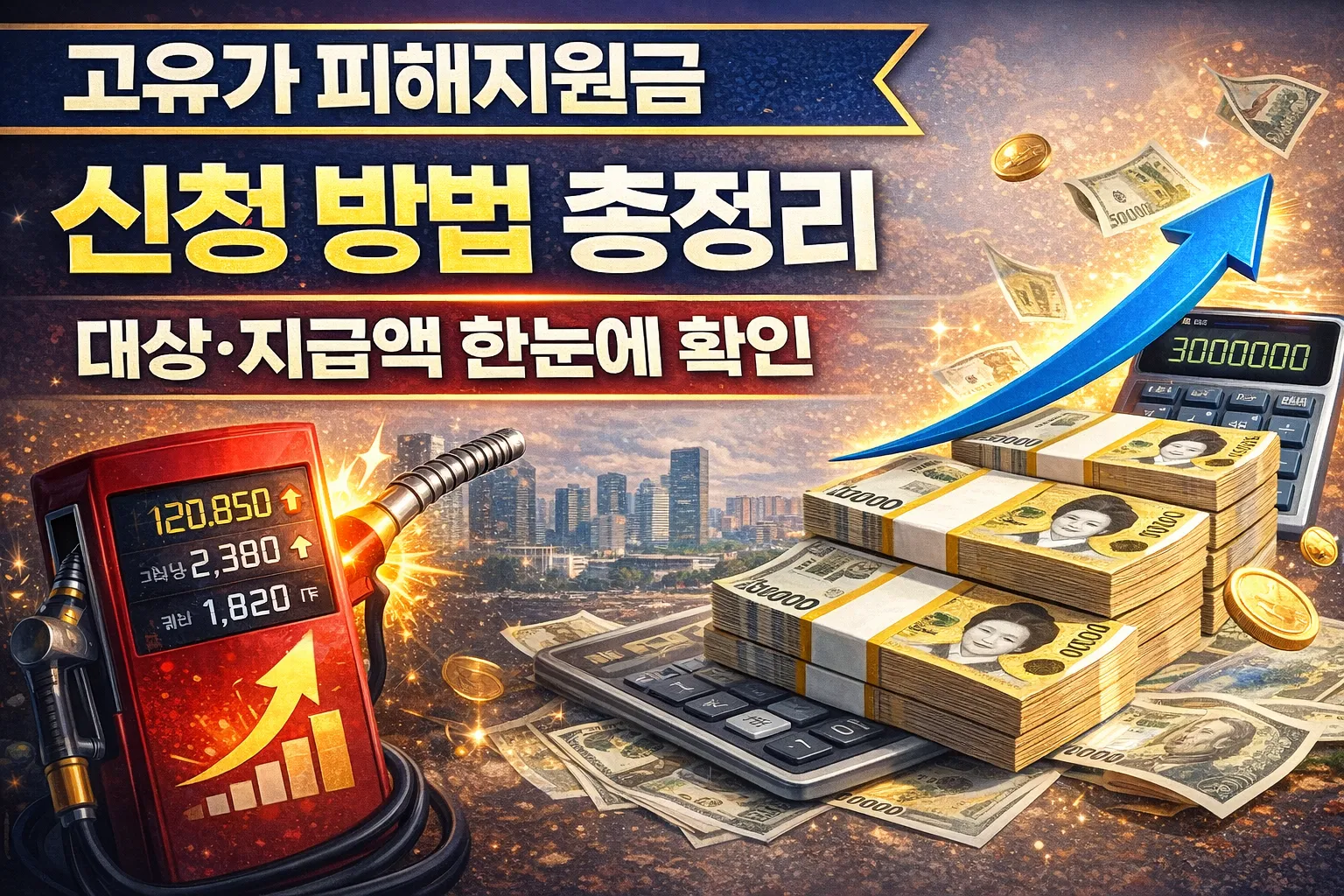고유가 피해지원금 신청 방법 총정리