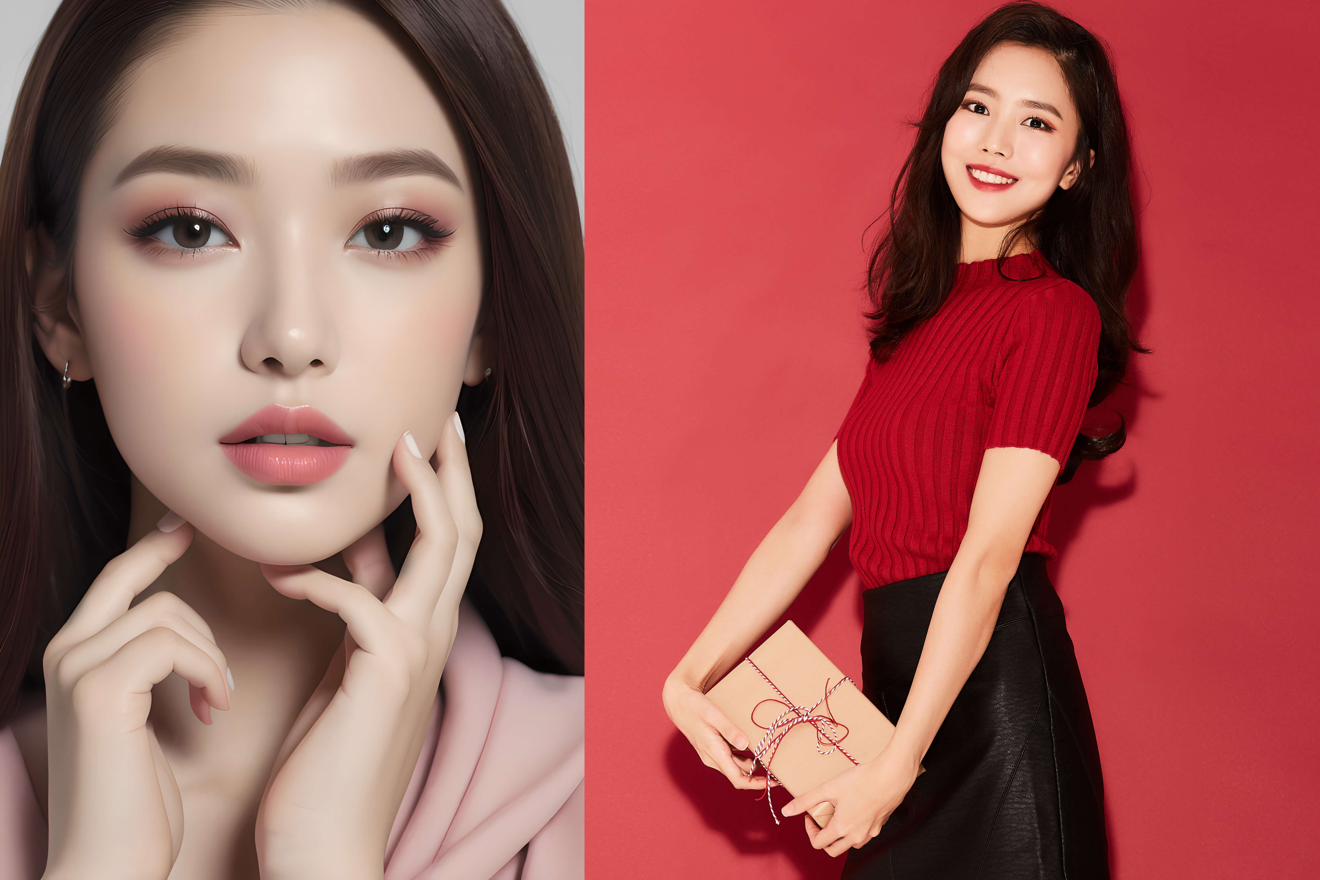 얼굴형. 스타일