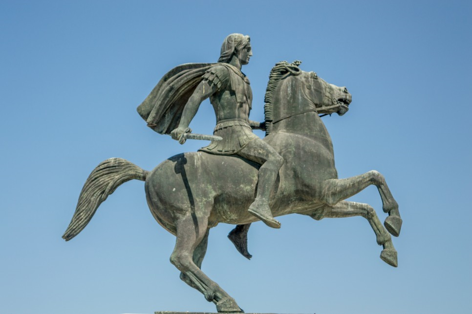 헬리니즘의 -뜻-알렉산더-대왕-동상