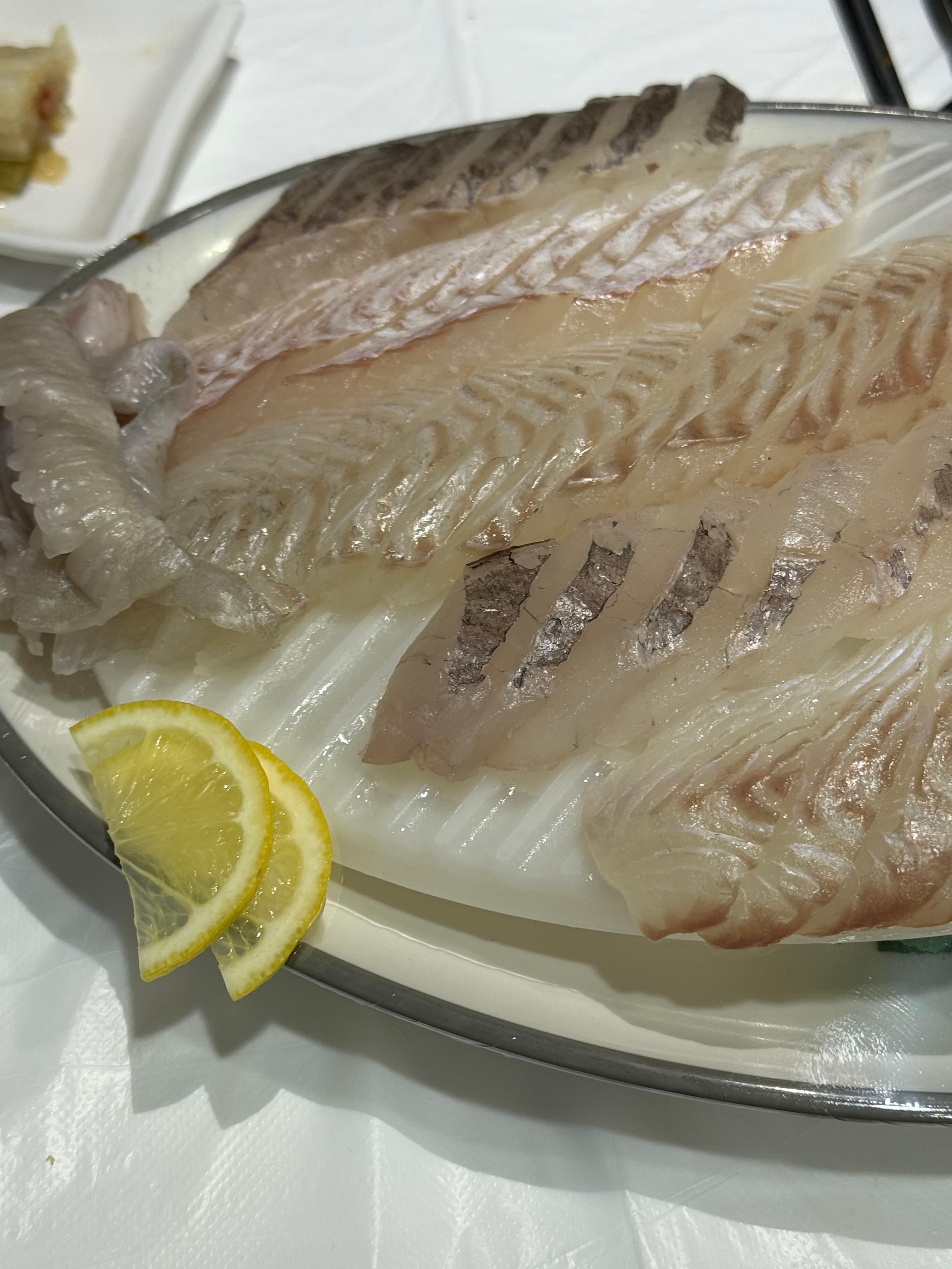 강릉 택지 현지인 횟집 어장