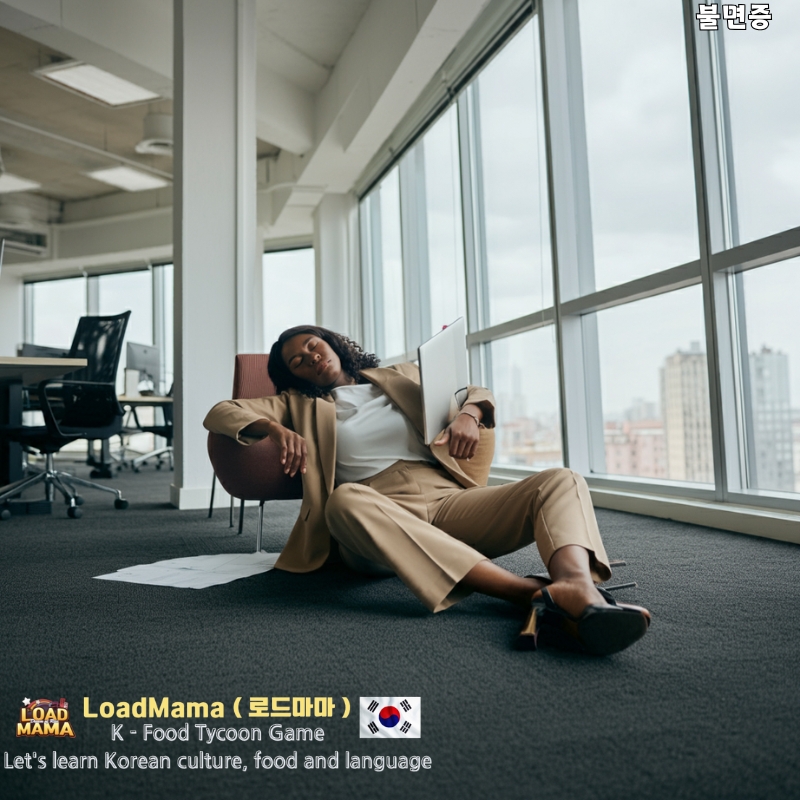 불면증, 후유증 근무중 졸린 이유