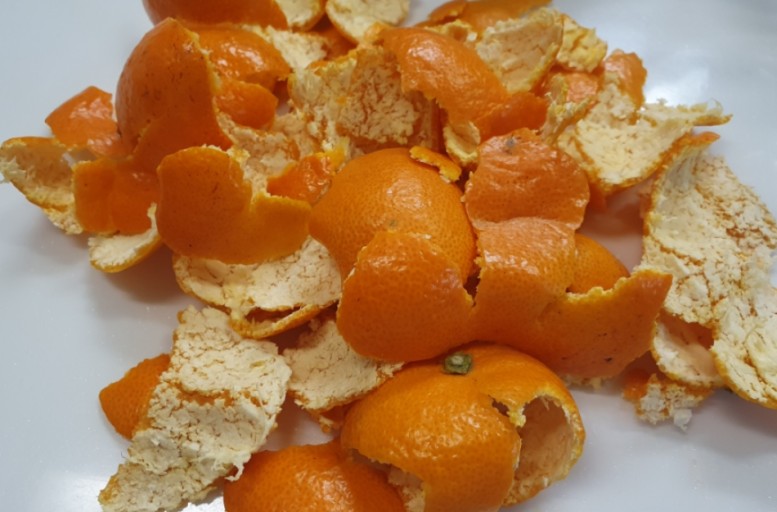 귤껍질 일반쓰레기