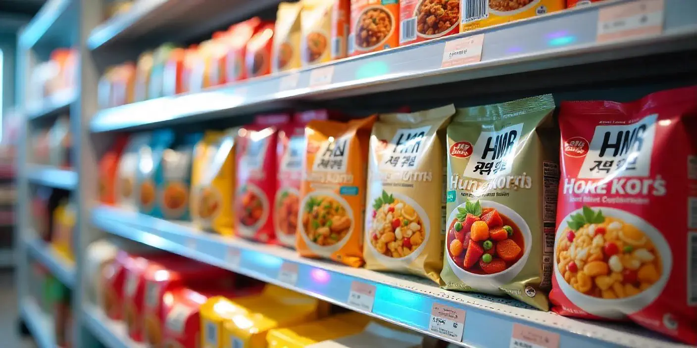 인기 있는 가정간편식 제품들