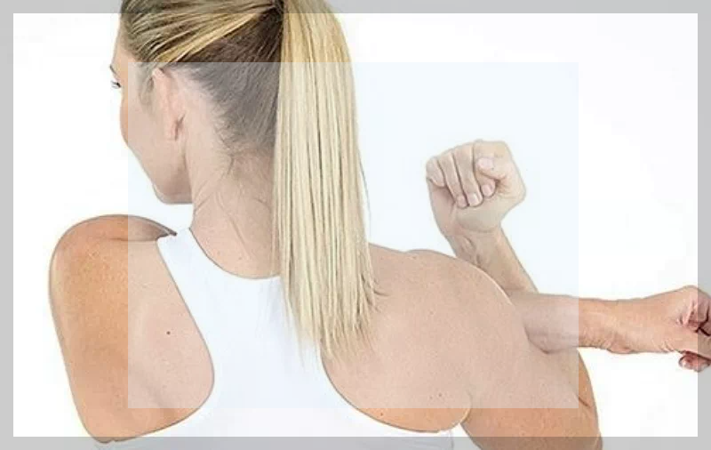 오른쪽 날개죽지 통증완화 스트레칭