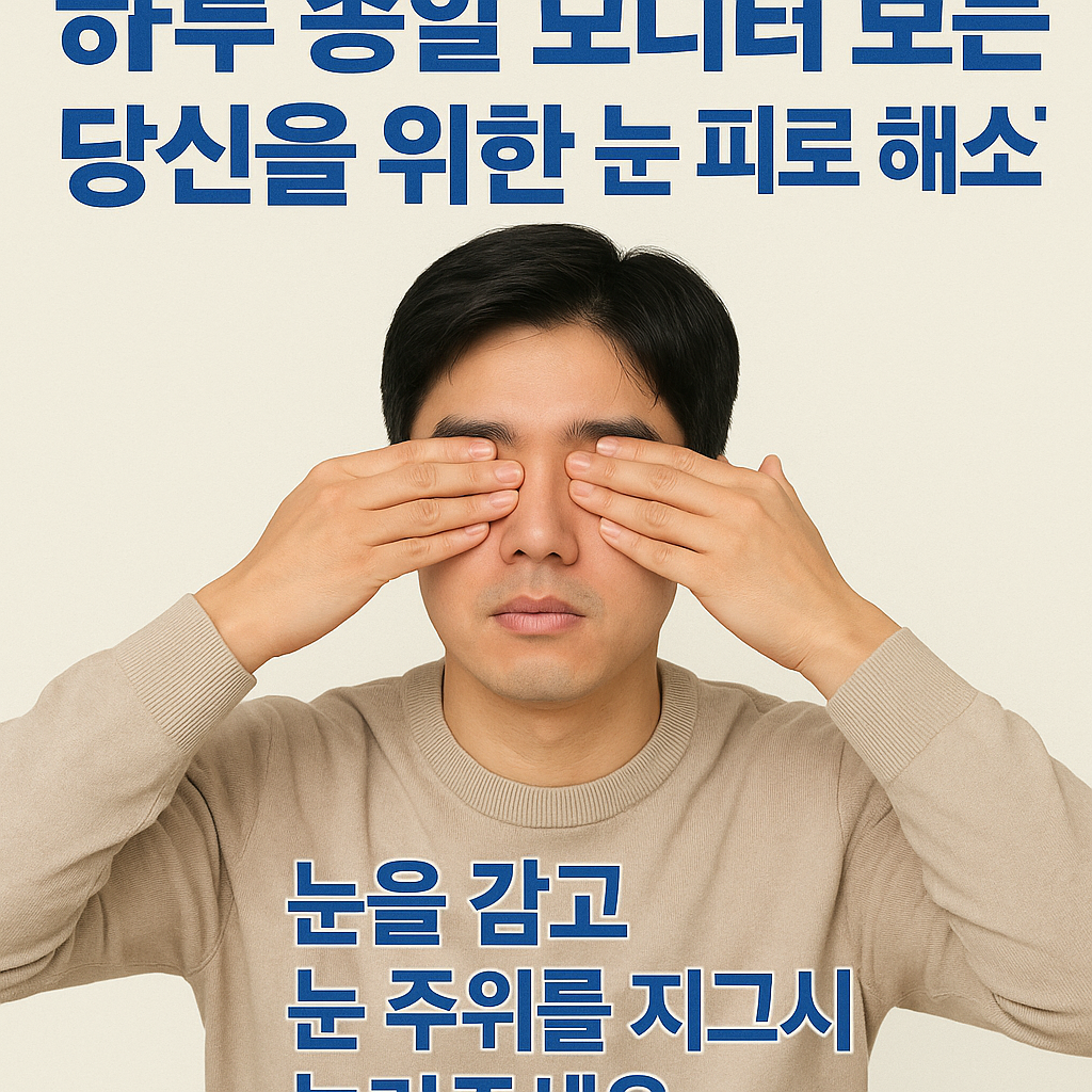 눈 피로 해소법