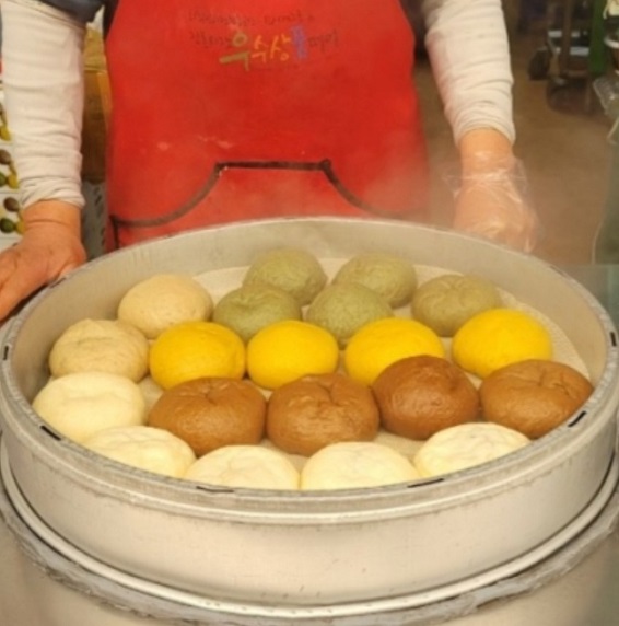 남해전통시장-찐빵-오대박찐빵