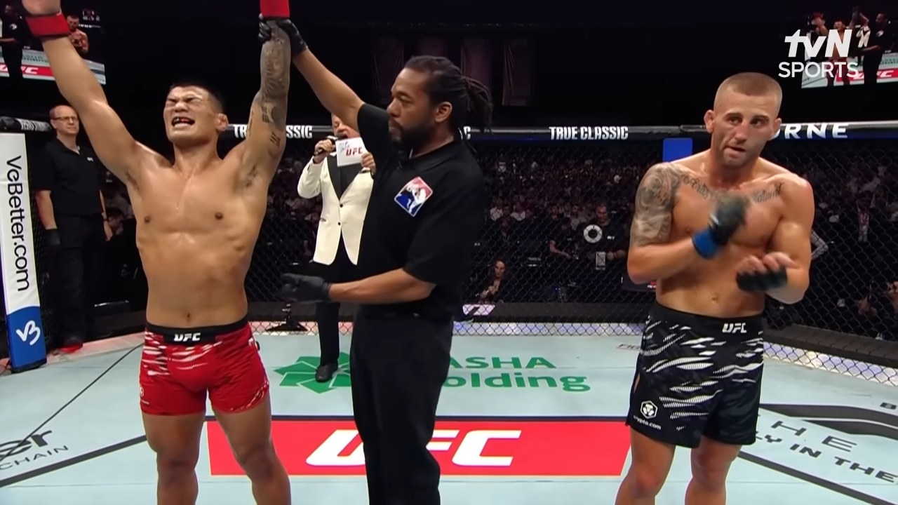 고석현 UFC 데뷔전 하이라이트