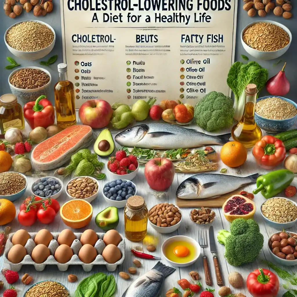 콜레스테롤 낮추는 음식 식습관 좋은 식단