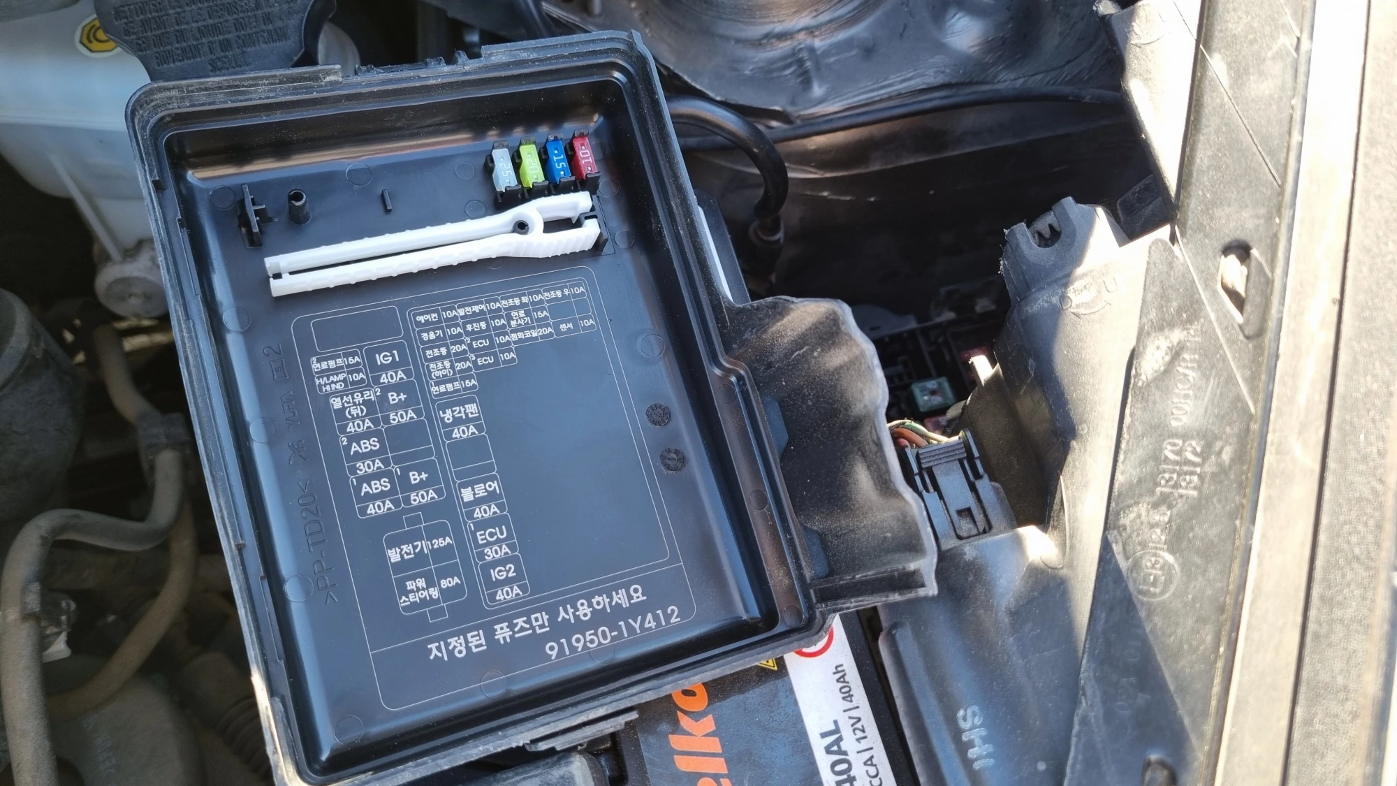 퓨즈 배선도