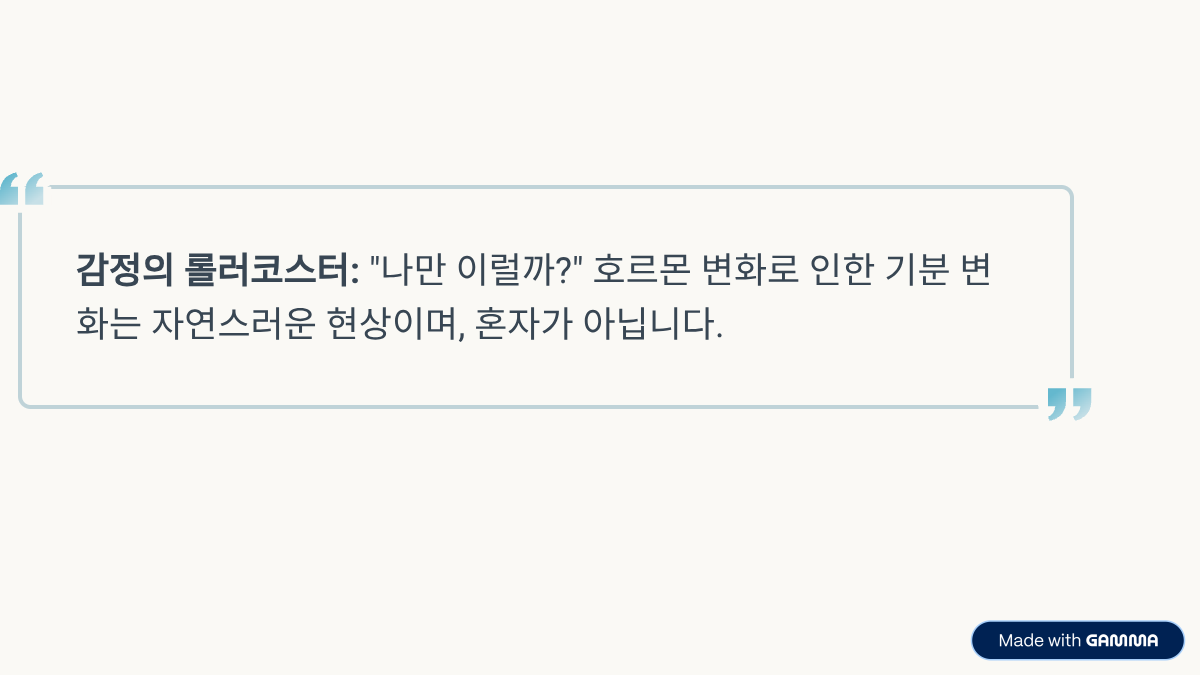 갱년기 증상 30가지