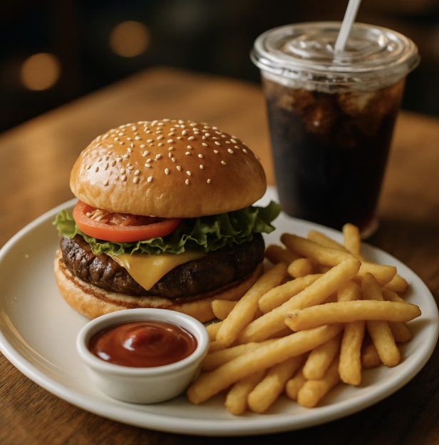 1시간에 햄버거 세트 하나? 놀라운 칼로리 소모량