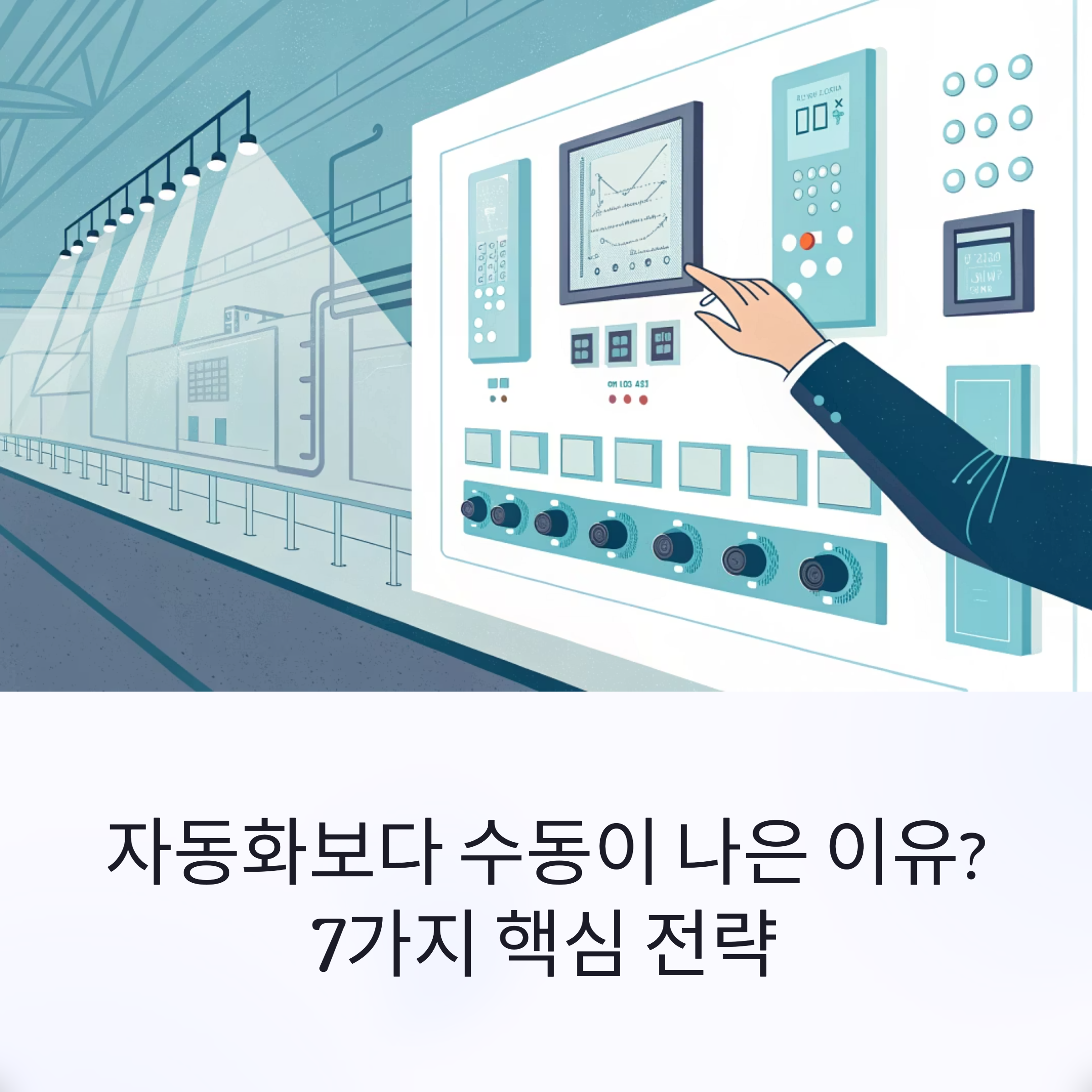 자동화 보다 수동이 나은이유