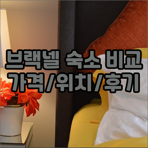 영국 브랙넬 숙소 8곳 비교 분석 가