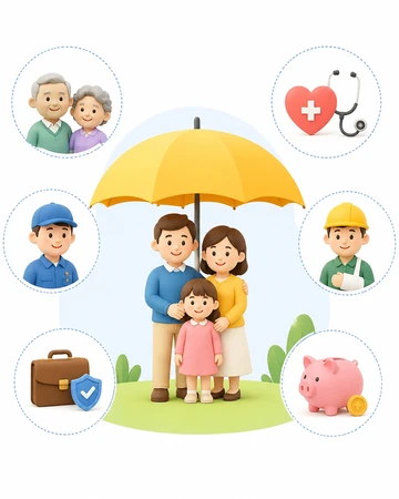 4대보험과 실업급여 기준 정리4