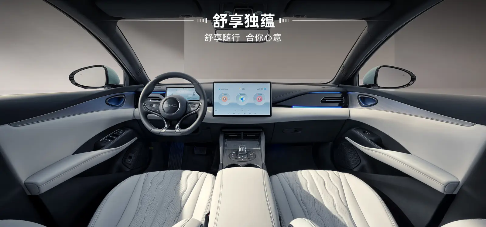 BYD(비야디) 전기 자동차 씰 내부