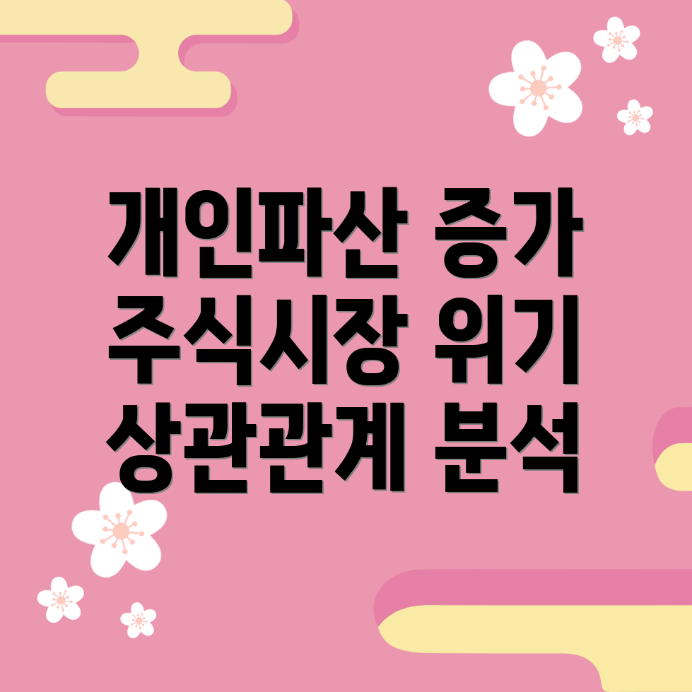 주식시황과 개인파산