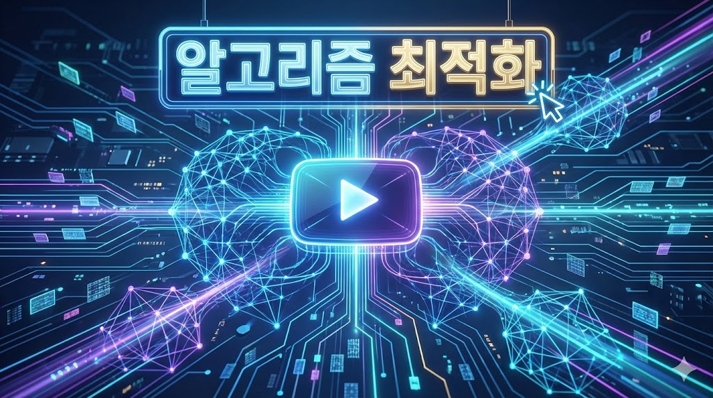 유튜브 자동화 수익 핵심 알고리즘 전략 이미지