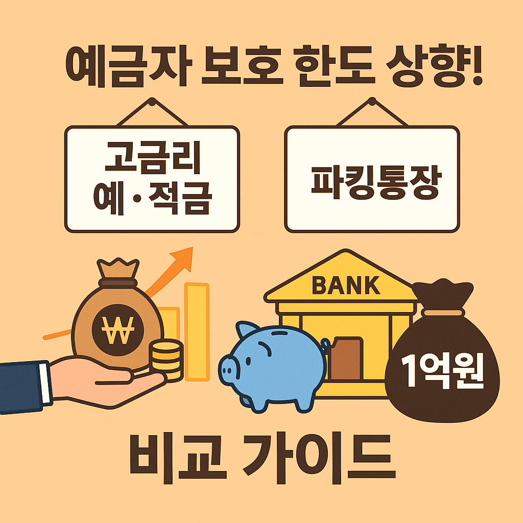 예금자보호 한도상향 가이드
