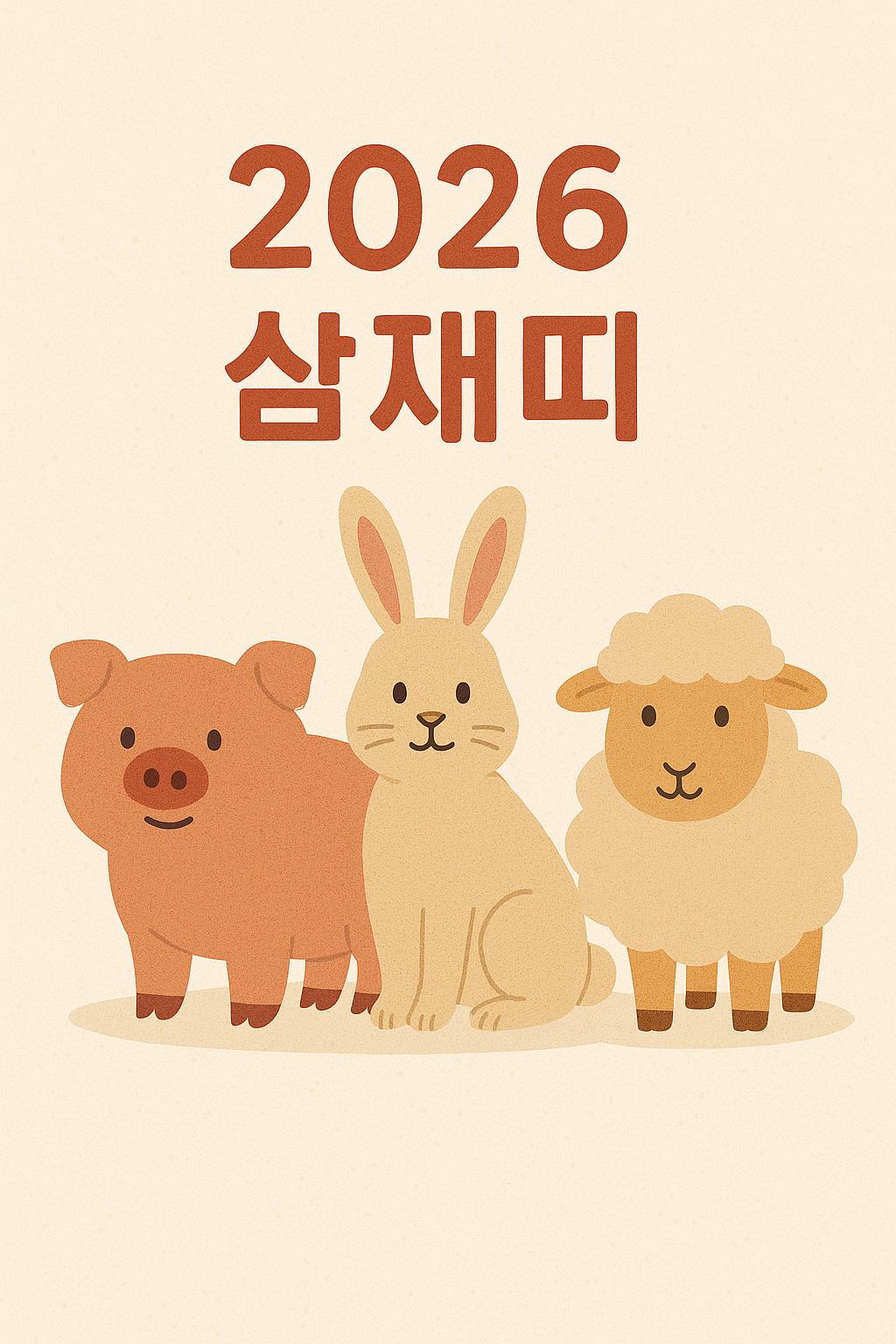 2026년 무슨해? 삼재띠 대박띠 눌삼재 뜻 띠별 운세 대공개! 2